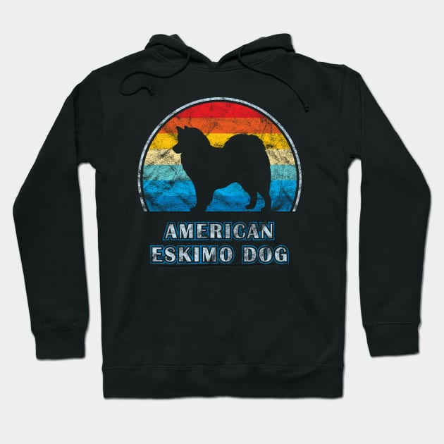 American Eskimo Dog Vintage Design Hoodie by millersye